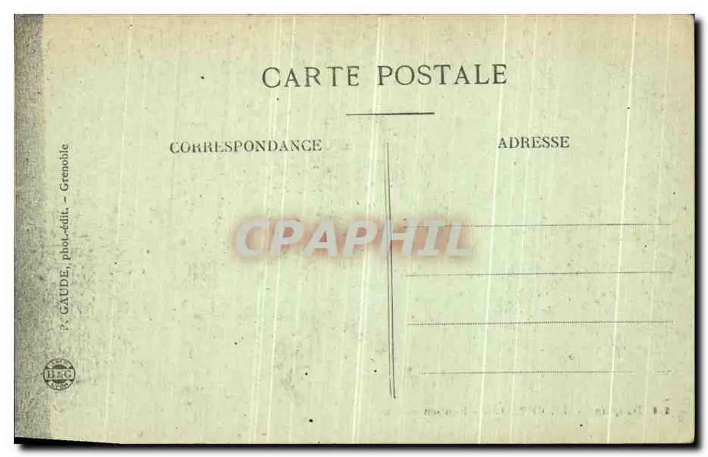 Le Vercors - Pont-en-Royans — Dauphiné — n°218 - Verso