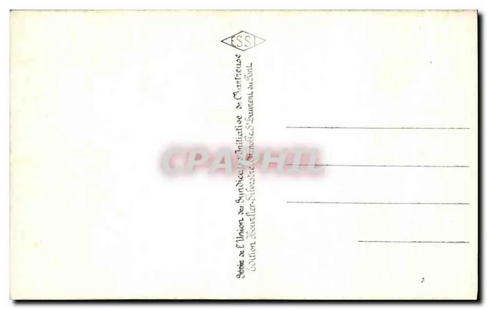 Valle del Guiers Vif - Punta de Thémelay — GEP, n° 4733.2 - Reverso