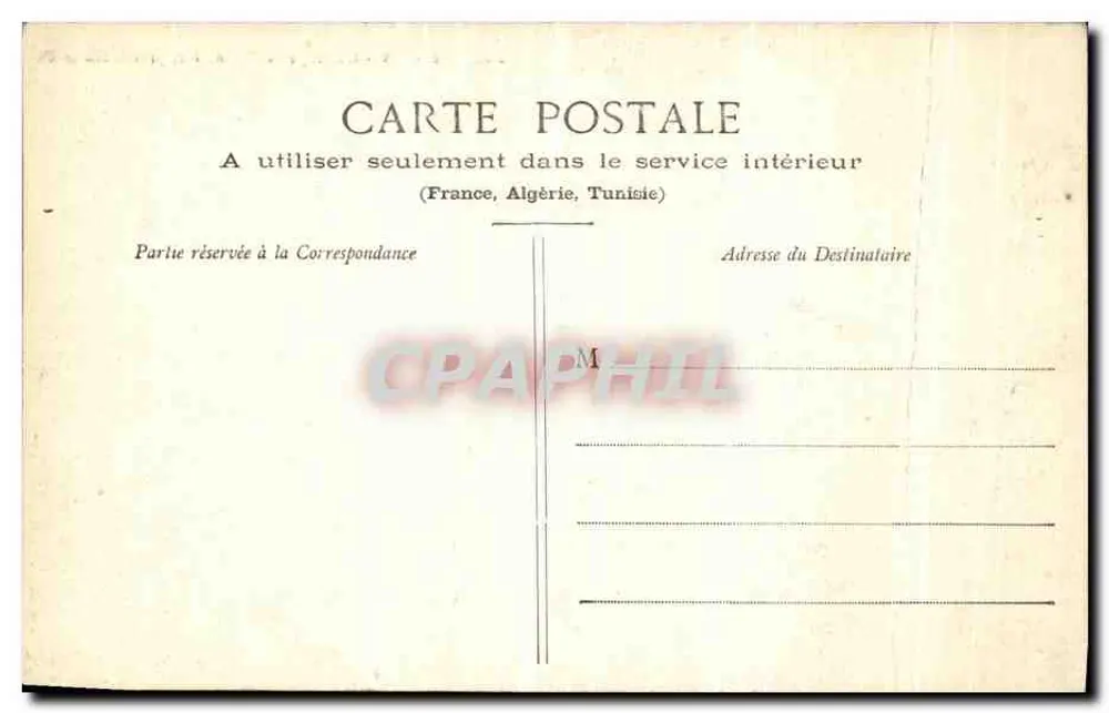 L'Abbaye de St-Antoine, près St-Marcellin — gotische Ruinen — Éditeur Dauphiné, n° 548 - Rückseite