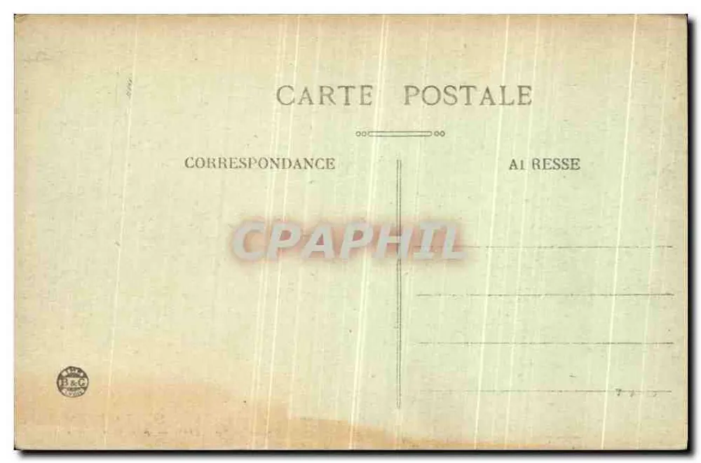 Dauphiné — Couvent de la Grande-Chartreuse — Innenansicht aus der Cour d'honneur — CI.A.V. n°19 - Rückseite