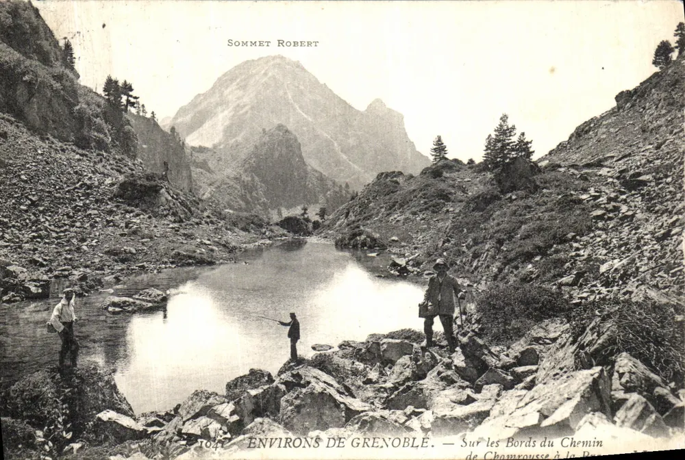 Robert Summit — Umgebung von Grenoble — An den Ufern des Chomroussse-Wegs zur Straße - Vorderseite