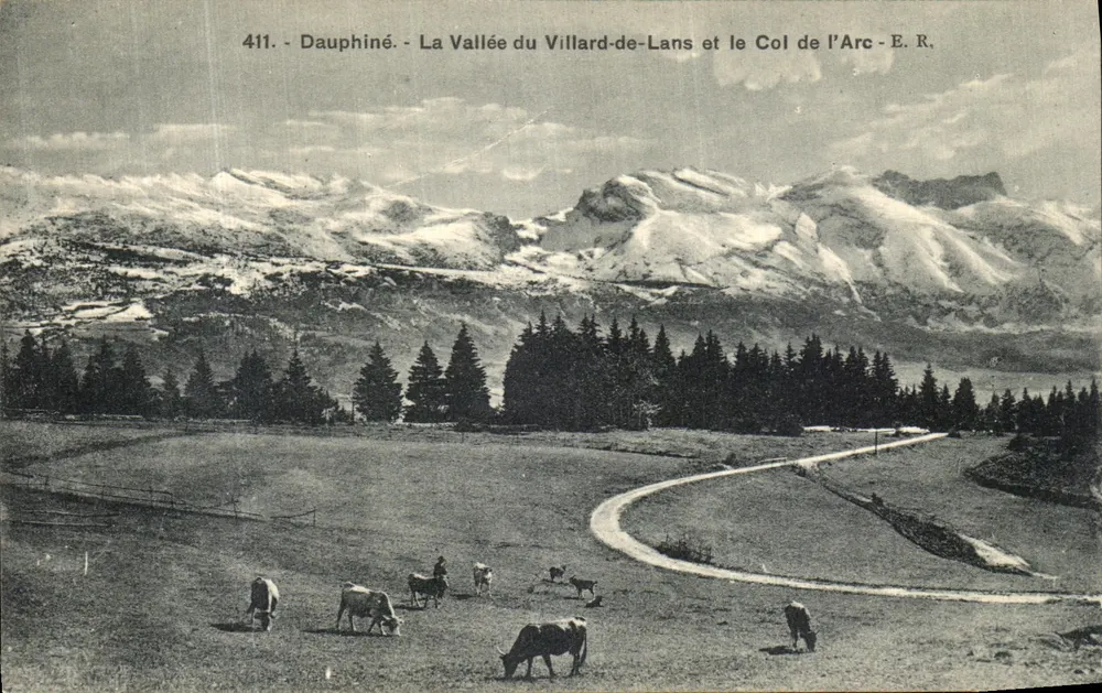 Dauphiné - Die Tal der Villard-de-Lans und der Arc-Pass - E.R. - Nr. 411 - Vorderseite