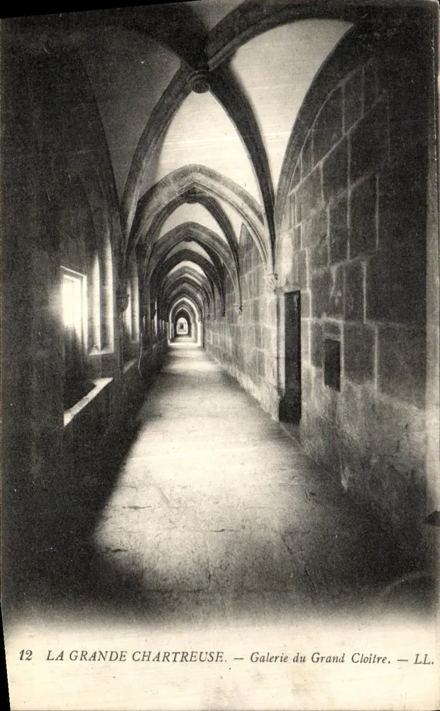La Grande Chartreuse — Galerie des Großen Cloisters — LL. - Vorderseite