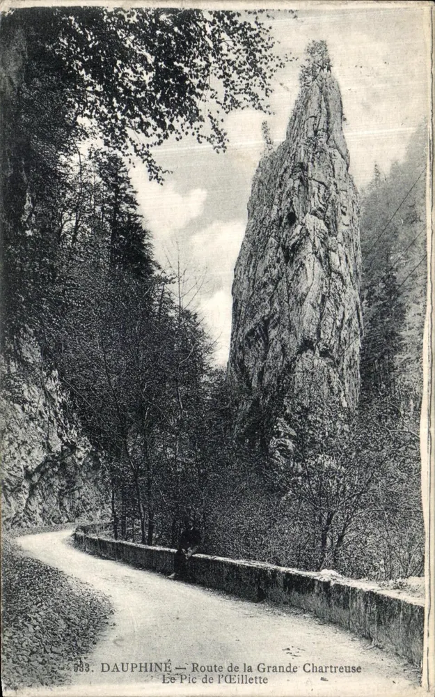 Dauphiné — Route de la Grande Chartreuse — Le Pic de l’Éillette - Vorderseite