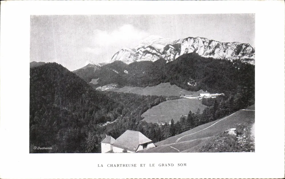 A La Chartreuse e o Grand Som — Cl. Duchemin - Frente
