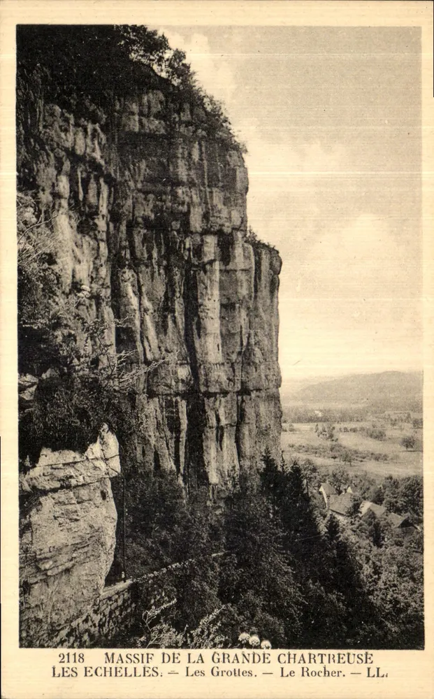 Massif de la Grande Chartreuse — Les Grottes — Le Rocher — LL — 2118 - Frente
