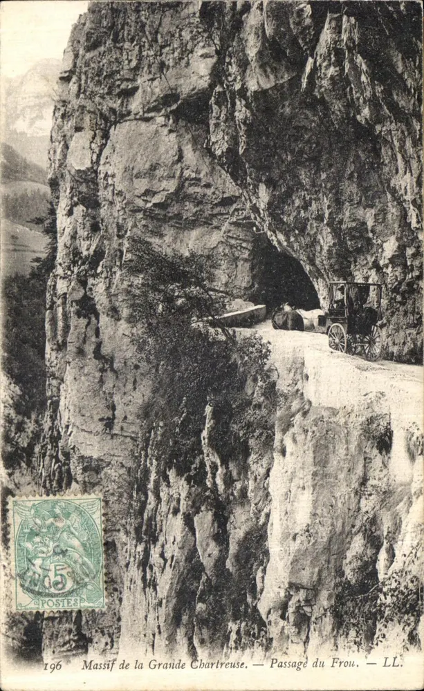 Massif de la Grande Chartreuse — Passage du Frou — LL. - Vorderseite