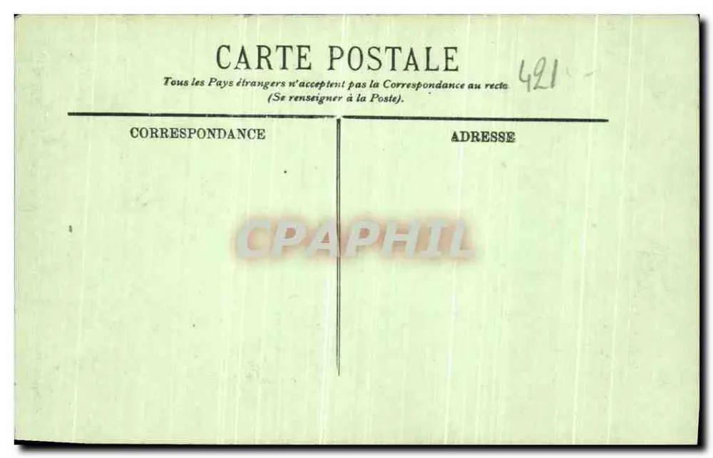 Ao Longo das Margens do Caminho de Chamerousse à Pra — L.L. - Verso
