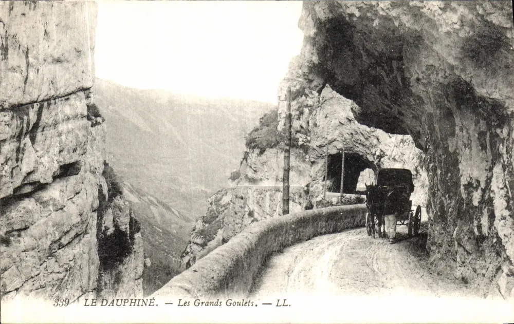O Dauphiné — Os Grandes Goulets — LL. — n° 339 - Frente