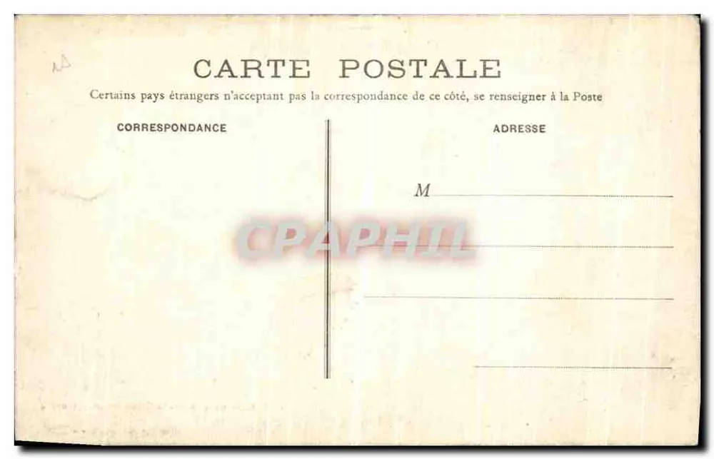 A Rio — Vista geral — Editor A. Ronneyer & Cie, Ouchy, perto de Grenoble - Verso