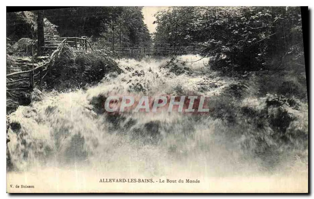 Allevard-les-Bains - O Fim do Mundo — V. de Buisson - Frente