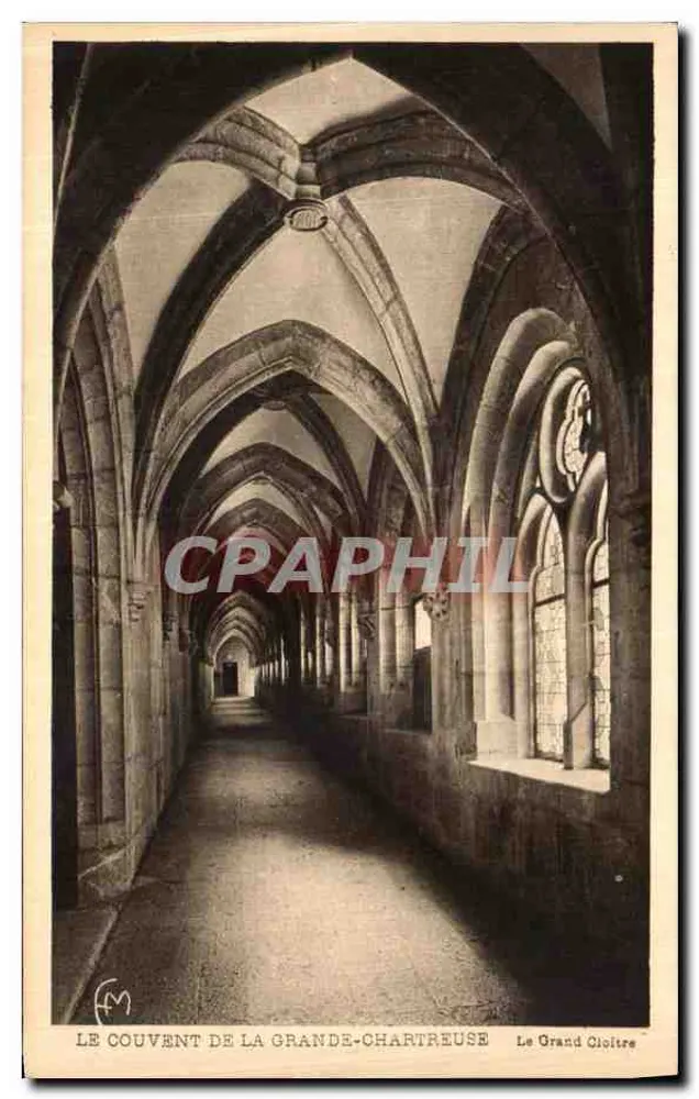 Het Klooster van de Grande-Chartreuse — Het Grote Cloister — Edities Martinotto Frères - Voorkant