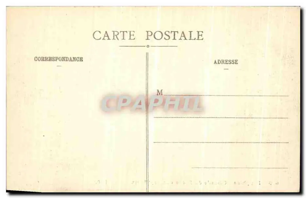 Dauphiné - Cascata del Breda aux Sept-Laux — E.R. n°670 - Verso