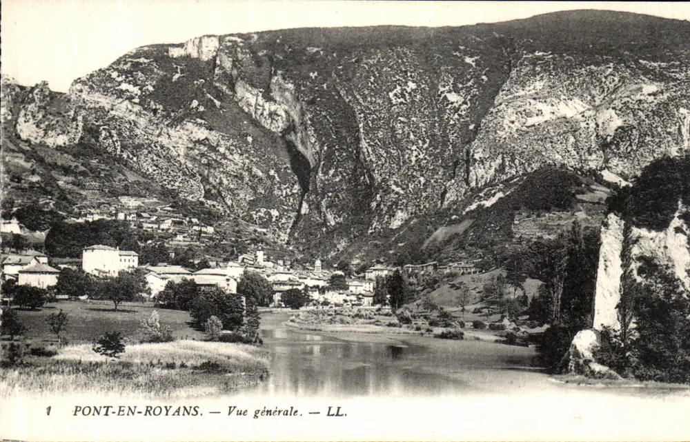 Ponte-en-Royans — Vista geral — LL. - Frente
