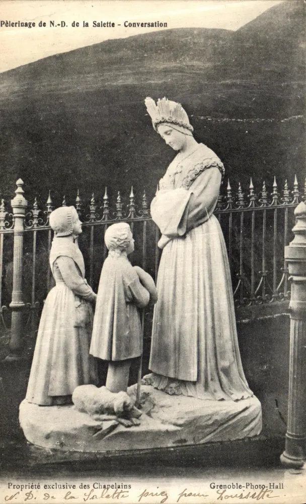 Pilgerreise zur hl. Jungfrau von La Salette — Gespräch — Grenoble-Photo-Hall - Vorderseite