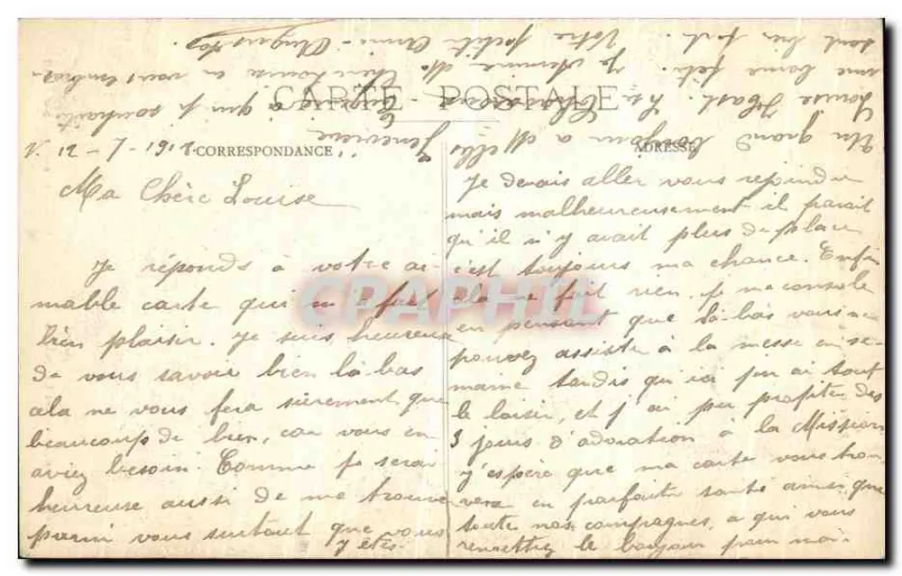 Pilgerreise zur hl. Jungfrau von La Salette — Gespräch — Grenoble-Photo-Hall - Rückseite