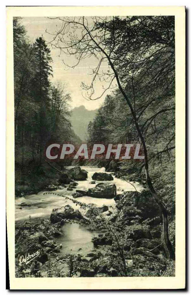 Dauphiné - Rota da Chartrause - Le Guier — Editor G. Oddouux, Grenoble - Frente