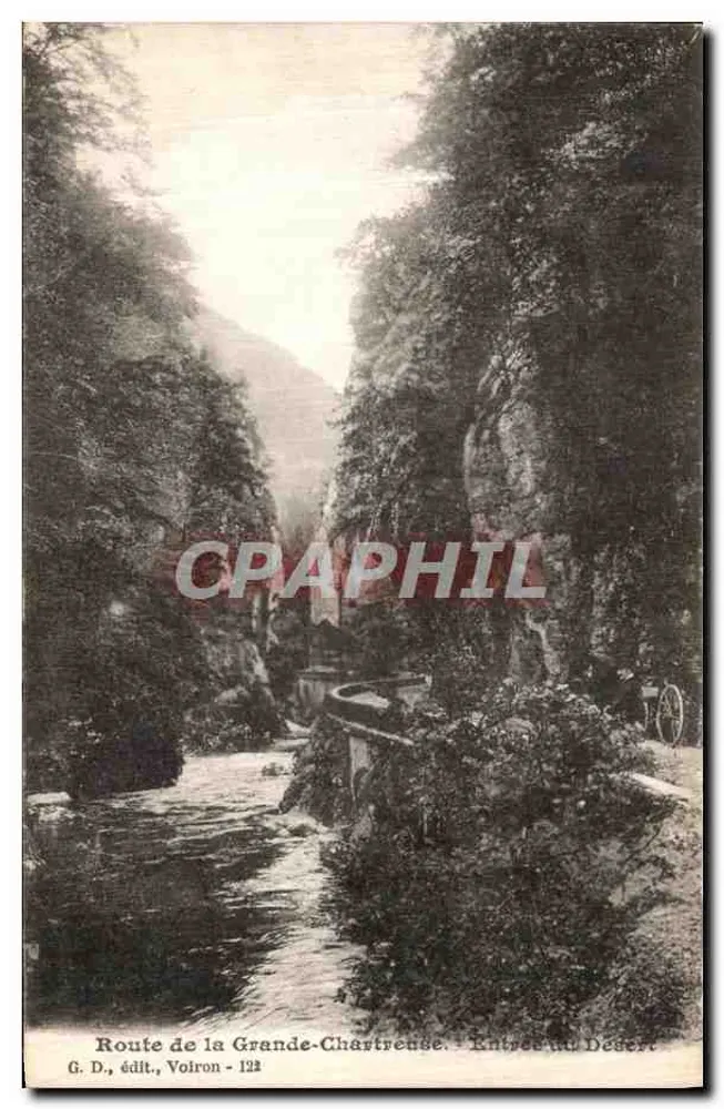 Route de la Grande-Chartreuse - Eingang zum Desert — G. D., Verlag, Voiron - 122 - Vorderseite