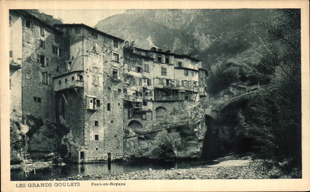 Die Großen Goulets — Pont-en-Royans — Editions Martin - Vorderseite