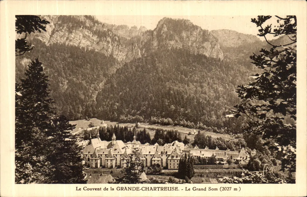 Das Kloster der Grande-Chartreuse - Der Grand Som (2027 m) - Vorderseite