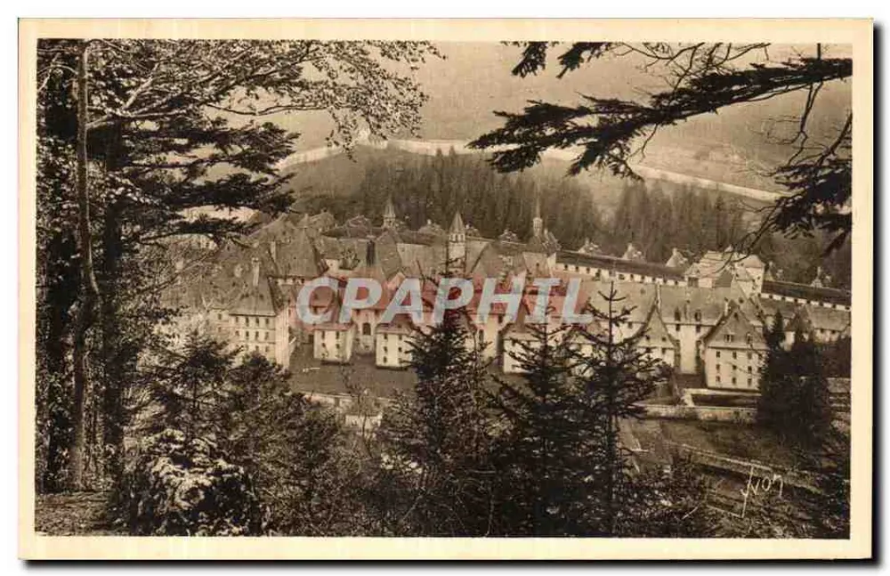 O Convento da Grande-Chartreuse — As Alpes — Edições d'Art Yvon, Paris - Frente