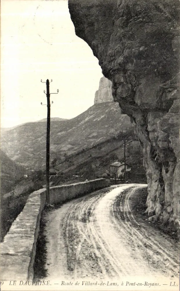 Route de Villard-de-Lans, zu Pont-en-Royans — LE DAUPHINÉ — LL - Vorderseite