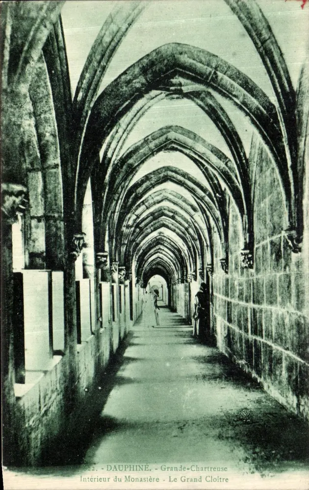 Grande-Chartreuse - Der Große Cloister — DAUPHINÉ — P. Gaude, phot. edit., Grenoble - Vorderseite