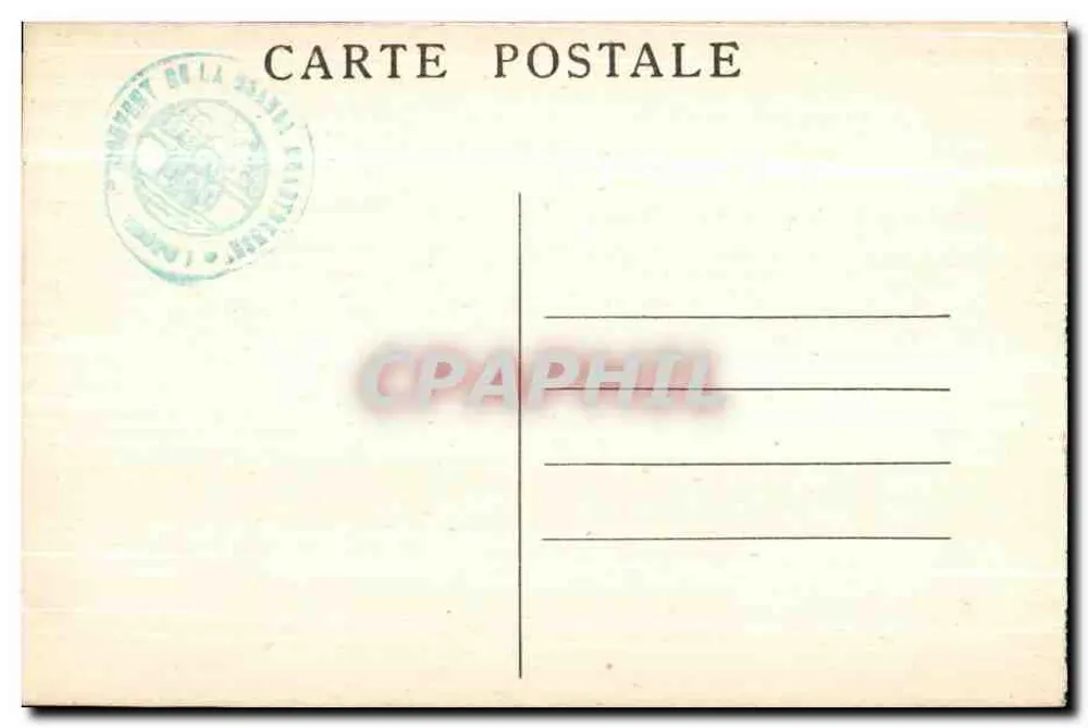 Dauphiné — Couvent de la Grande-Chartreuse — La Chapelle — CI.A.V. n°67 - Rückseite