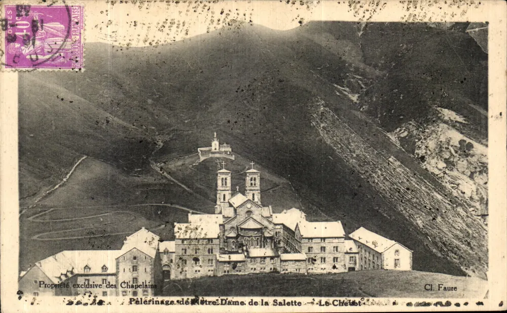 Peregrinação de Nossa Senhora da Salette — Le Châtel — Cl. Faure - Frente