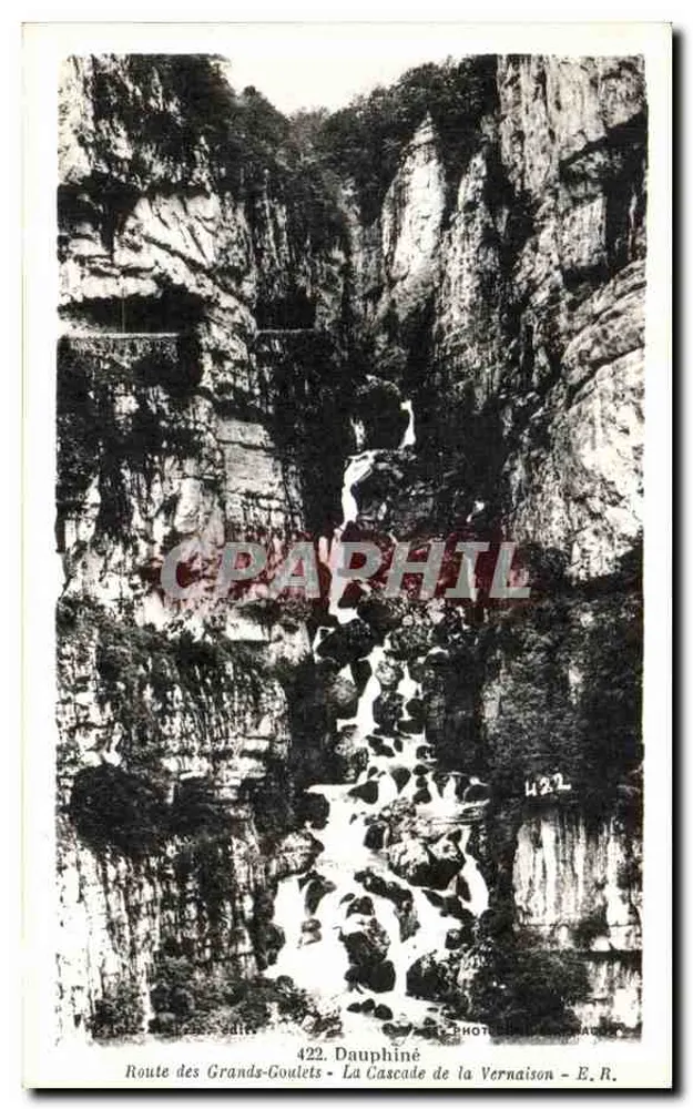 Route des Grands-Goulets - La Cascade de la Vernaison — E.R. n°422 - Vorderseite