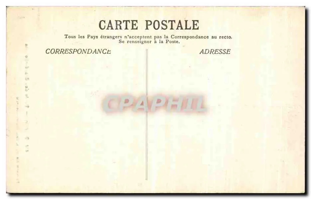 Dauphiné — Route des Grands-Goulets — Papeterie des Alpes, Eug. Robert, Grenoble - Verso