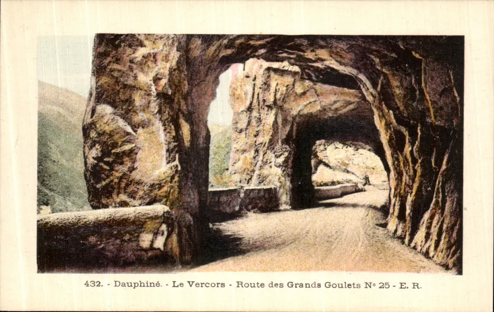 Der Vercors - Route des Grands Goulets N° 25 - E.R. - Dauphiné - Vorderseite