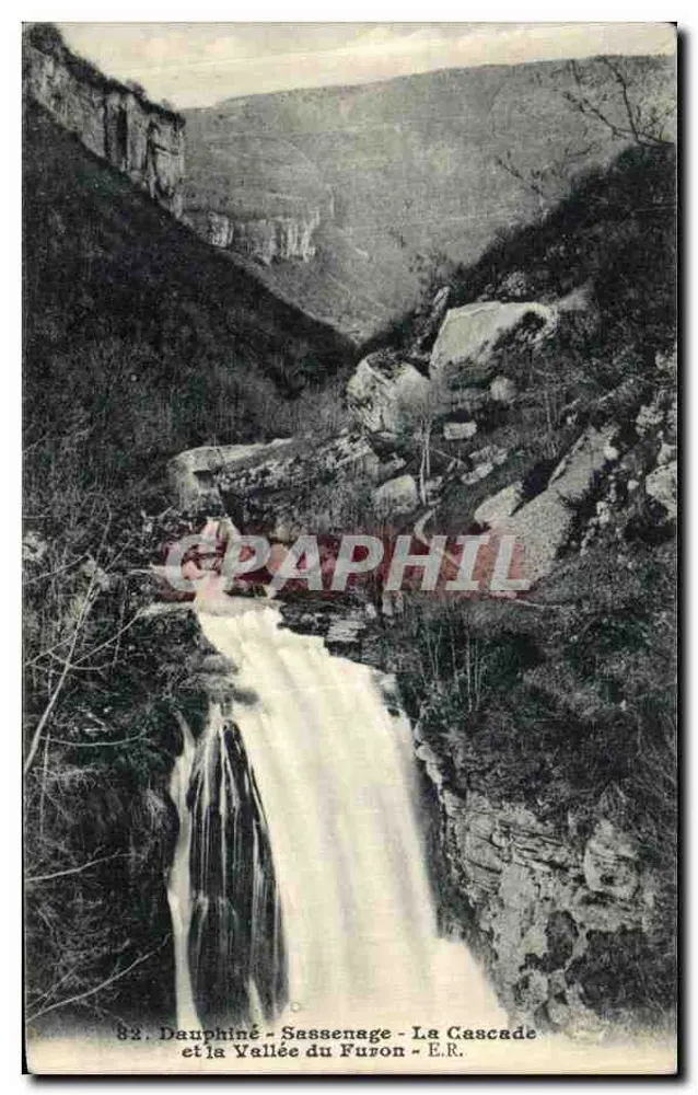 Dauphiné - Sassenage - Die Wasserfälle und das Tal des Furon - E.R. - Vorderseite