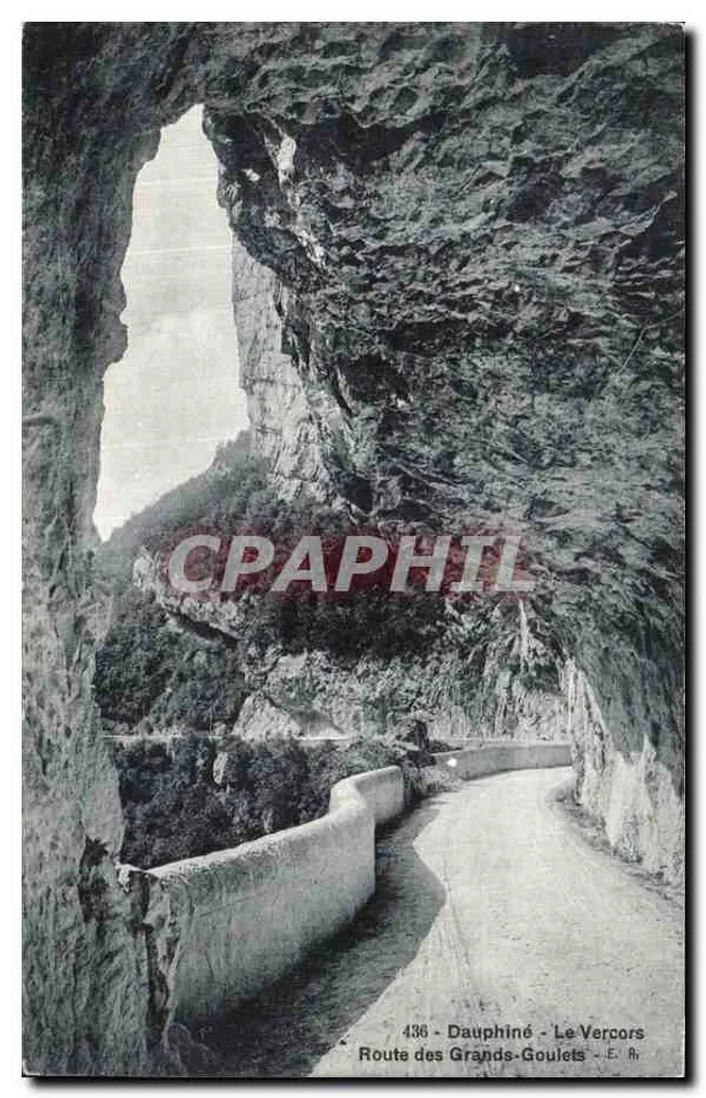 Route des Grands-Goulets — Dauphiné - Le Vercors — E. Ri - Vorderseite