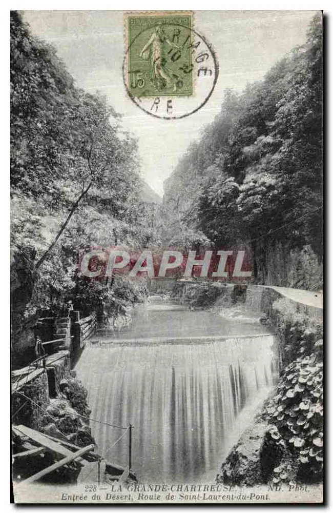 Eingang in den Wüsten — La Grande-Chartreuse — ND. PBL. — Nr. 228 - Vorderseite