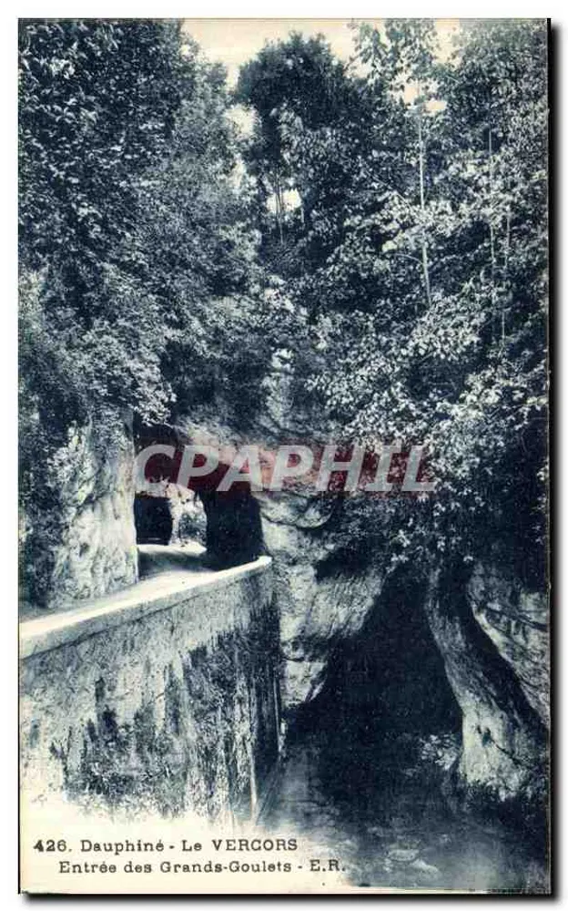 Eingang zu den Grands-Goulets - Le VERCORS — Dauphiné — n°426 - Vorderseite