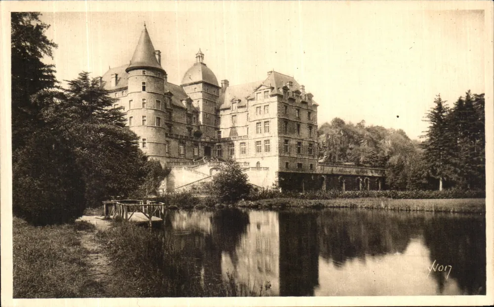 Castelo de Vizille — Isère — Éditions d'Art Yvon, Paris - Frente