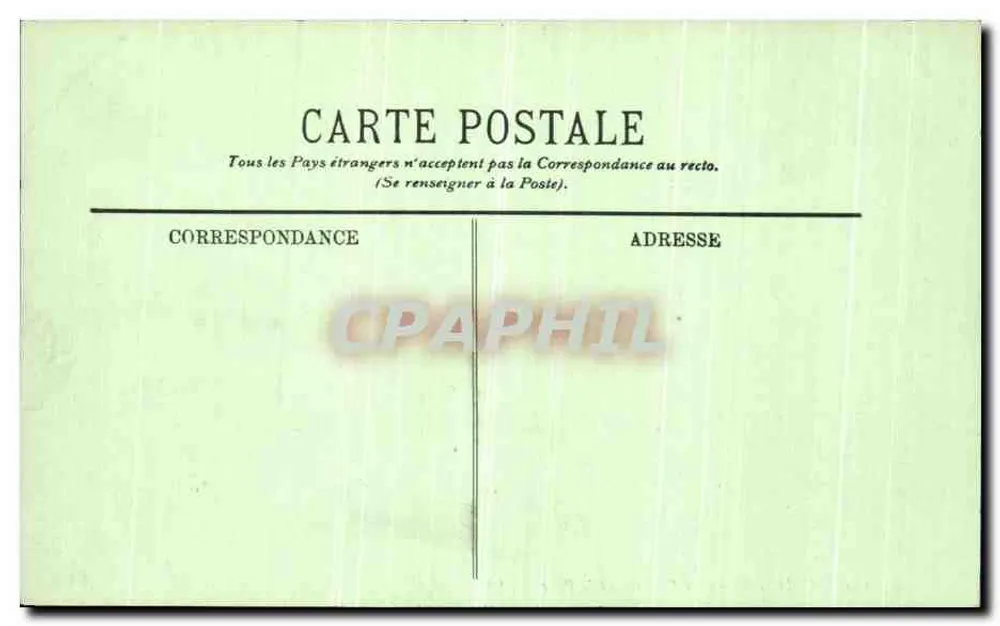 Vizille — O Castelo e o Parque — LL. n°234 - Verso