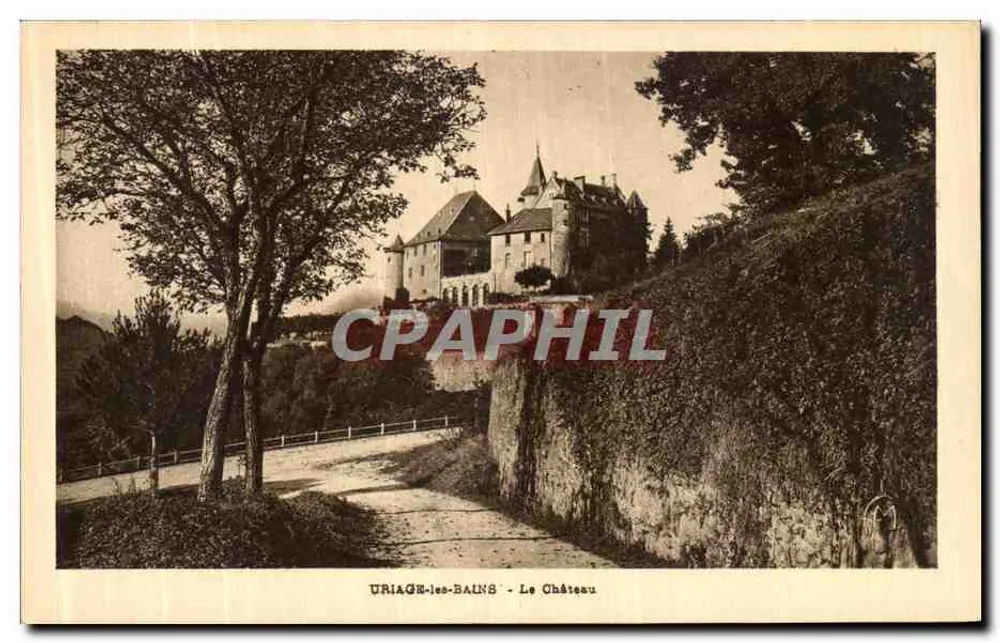 Uriage-les-Bains - O Castelo — Edições Martocciu Fines, n°97 - Frente