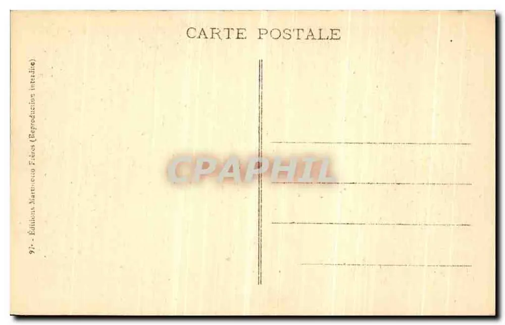 Uriage-les-Bains - O Castelo — Edições Martocciu Fines, n°97 - Verso