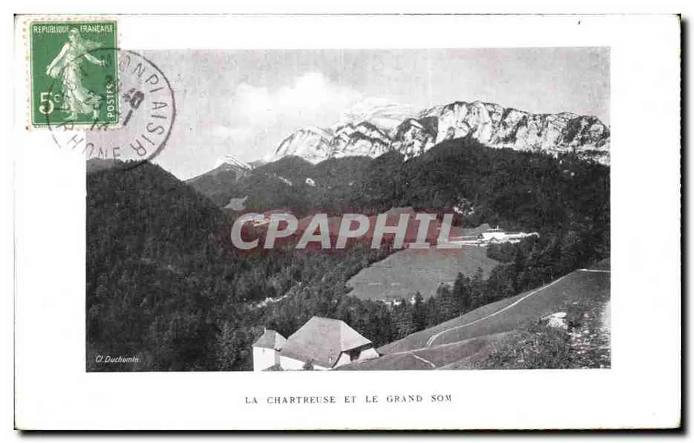 A Chartreuse e o Grand Som — Cl. Duchemin — editor não visível - Frente