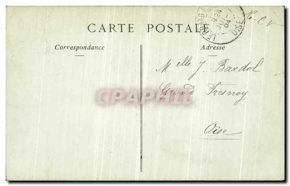 Beauvais — Der Große Portal — Collections ND Phot - Rückseite