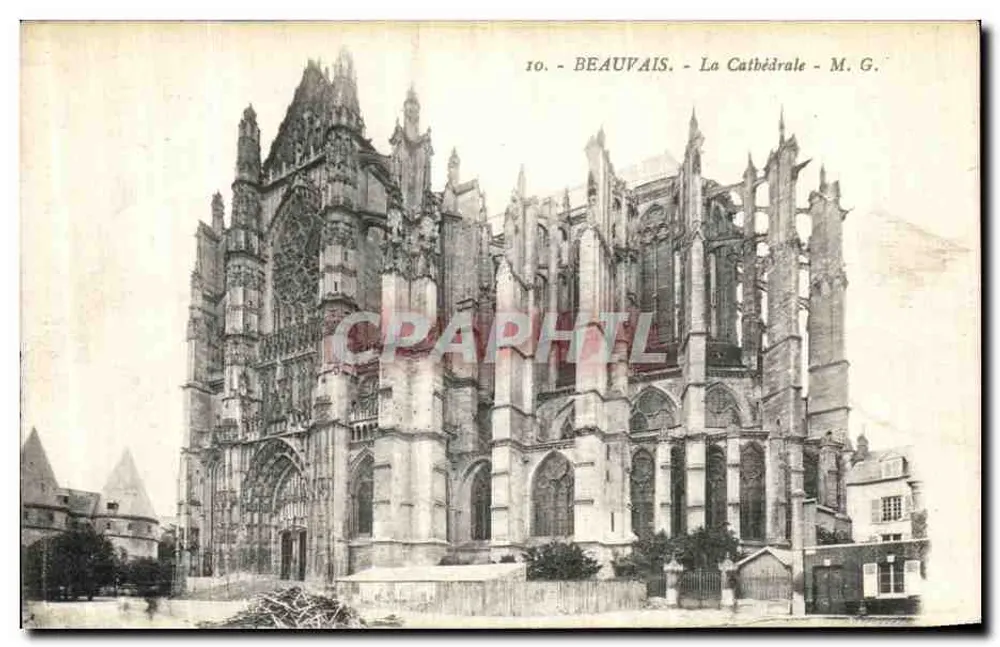 Beauvais - A Catedral - M. G. - Frente