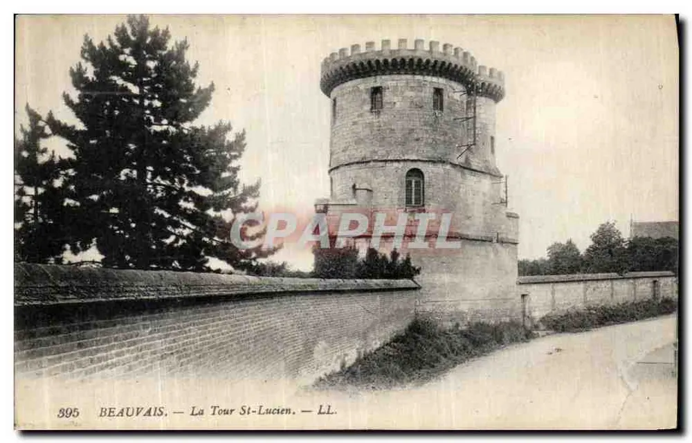 Beauvais — Torre St-Lucien — LL. n°395 - Frente