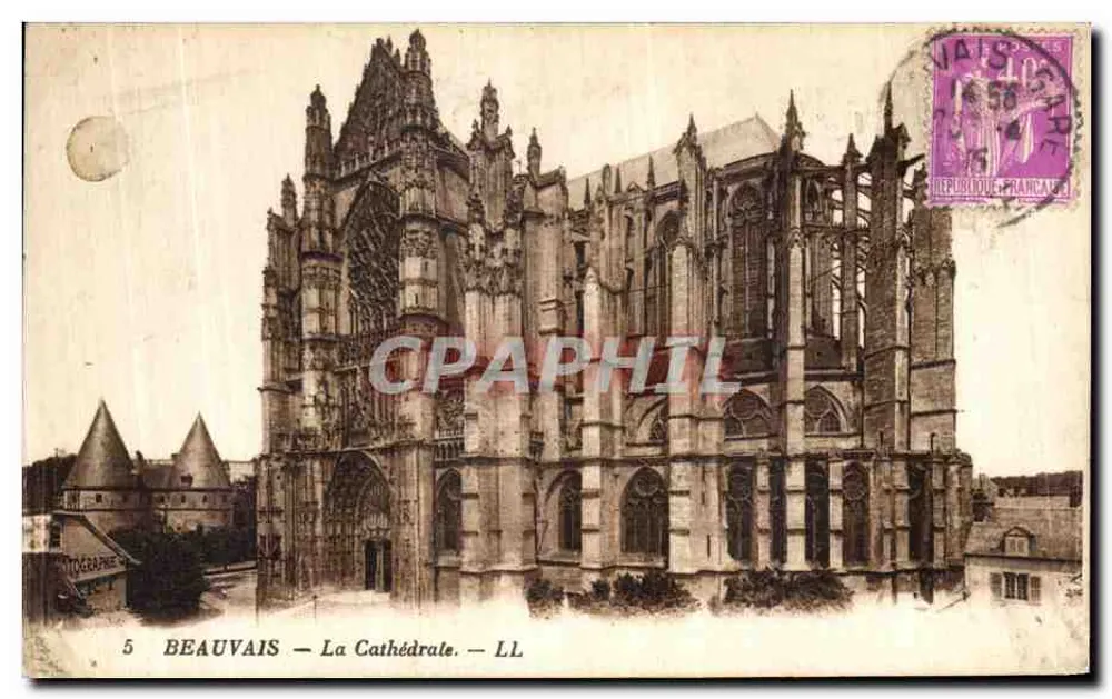 Beauvais — A Catedral — LL - Frente