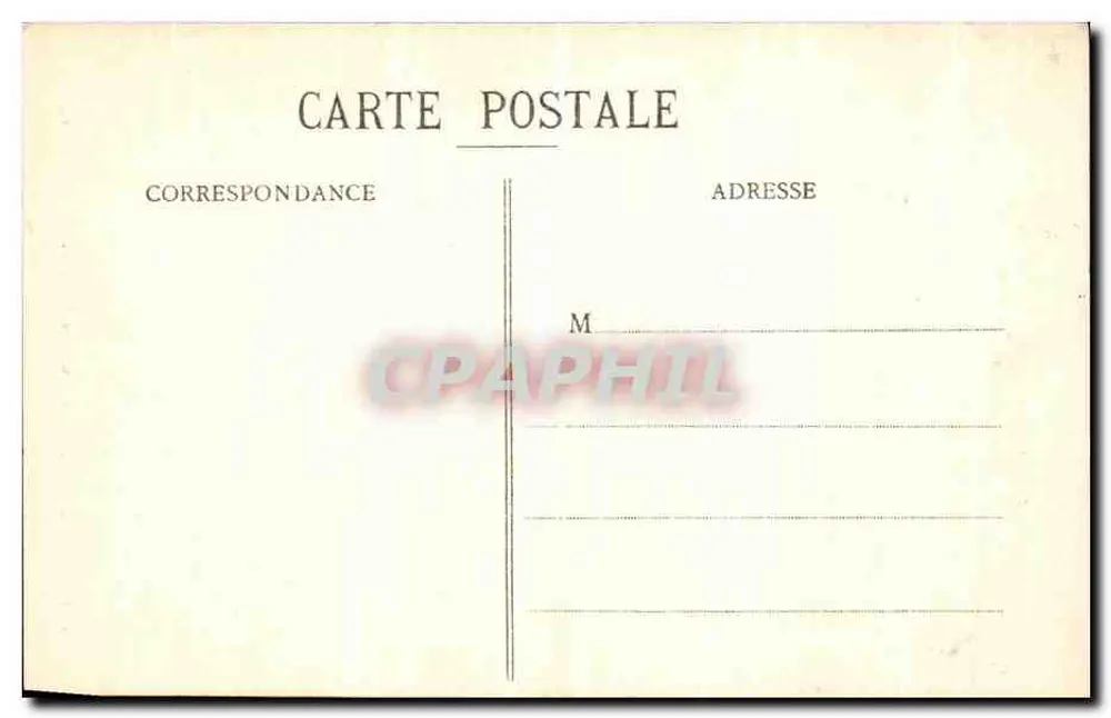 Beauvais — Die Türme des Palasts der Justiz — N. G. - Rückseite
