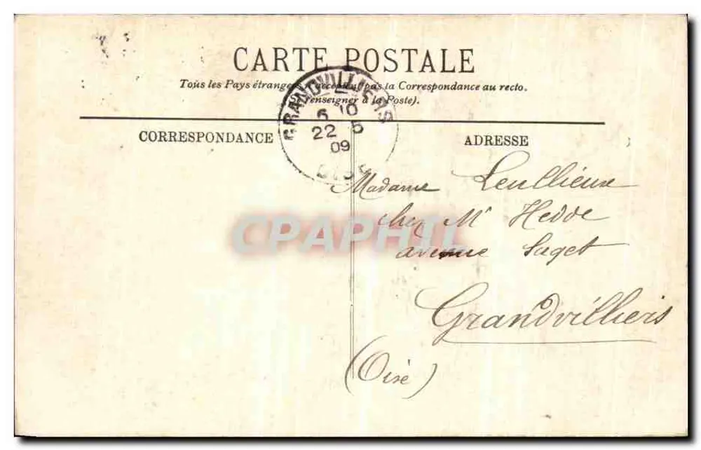 Beauvais — A Catedral — LL. — Fotógrafo - Verso