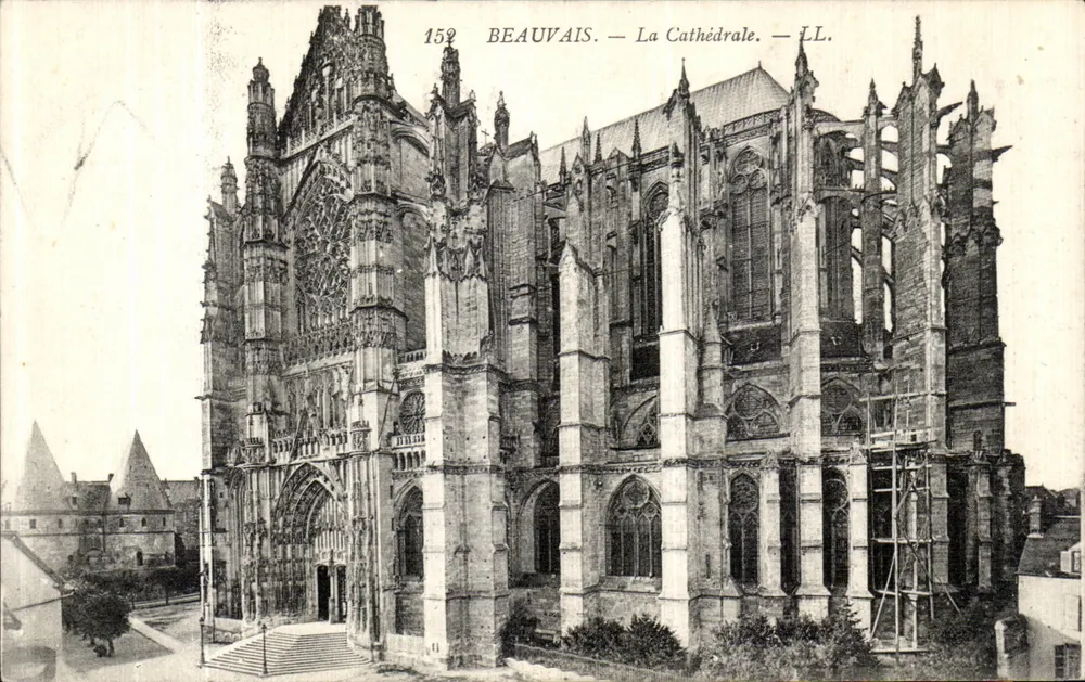 Beauvais — A Catedral — LL. — N° 152 - Frente