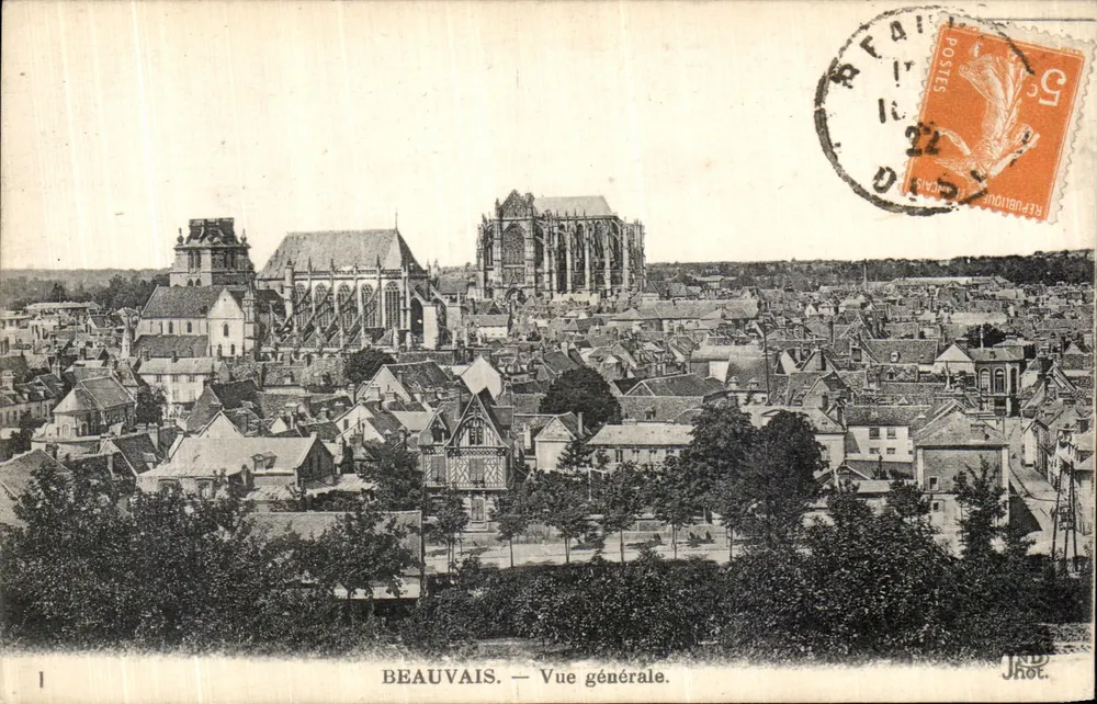 Beauvais — Vista geral — Jhot. - Frente