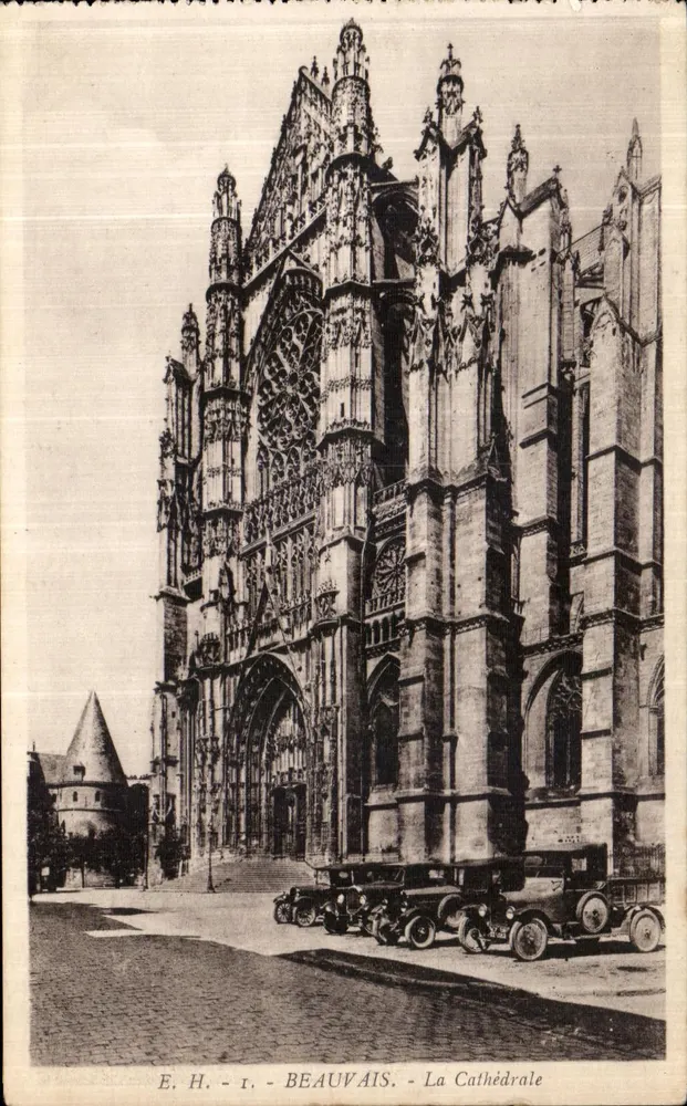 Beauvais - A Catedral — E.H. - I. - número de série não visível - Frente